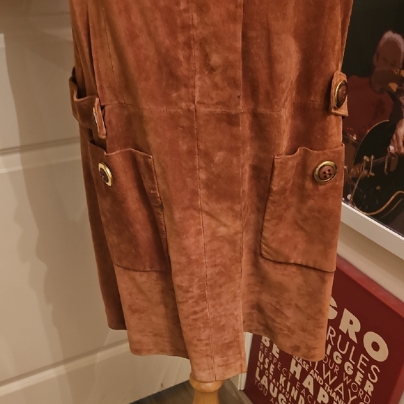 H&M Tan Suede Dress Vintage - Picture 3 of 13